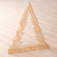 DEKOWEIHNACHTSBAUM  - Goldfarben, Basics, Metall (131cm) - Boltze Home