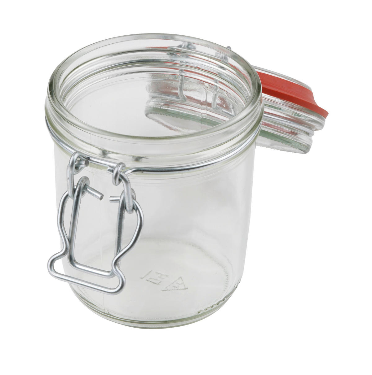 BEFŐTTESÜVEG 370 ml   - áttetsző, Basics, üveg/fém (370ml) - Dr.Oetker