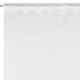 FERTIGVORHANG transparent  - Weiß, Basics, Textil (140/245cm) - Esposa
