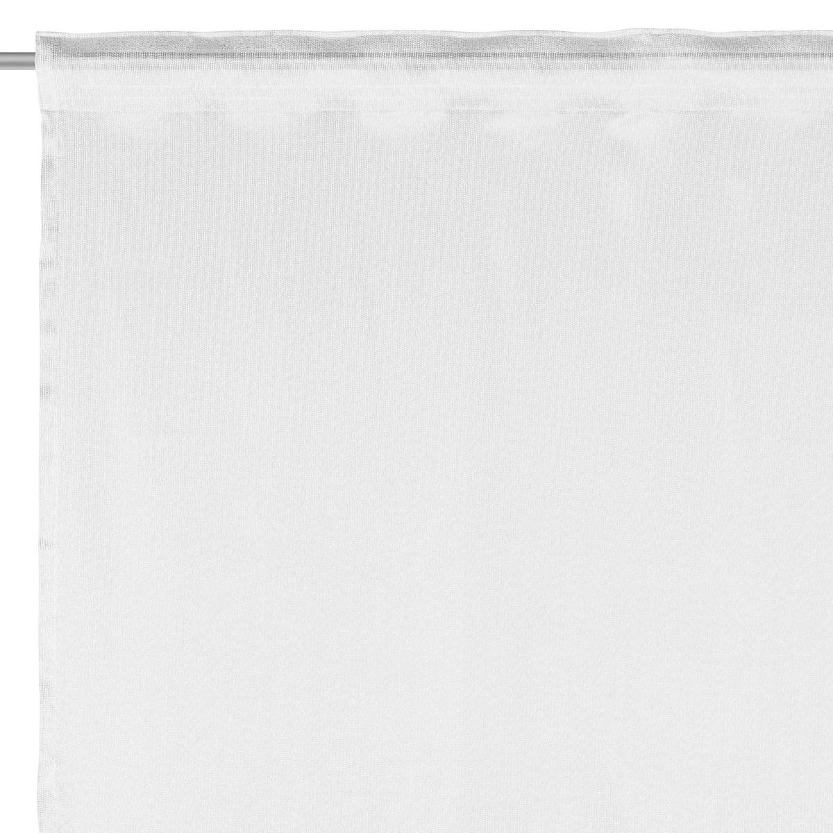 FERTIGVORHANG  transparent  140/245 cm   - Weiß, Basics, Textil (140/245cm) - Esposa