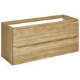 WASCHBECKENUNTERSCHRANK 120/54/46 cm  - Eichefarben, KONVENTIONELL, Holz/Holzwerkstoff (120/54/46cm) - Linea Natura