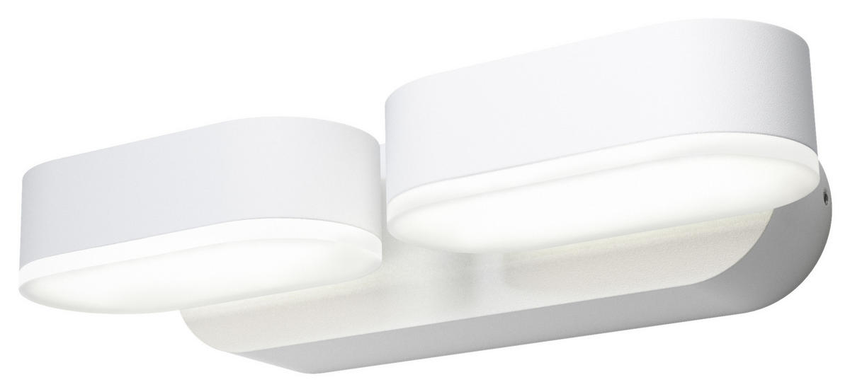 AUßENWANDLEUCHTE Endura Style Mini Spot II 10/23/5,4 cm   - Weiß, Basics, Kunststoff/Metall (10/23/5,4cm) - Ledvance