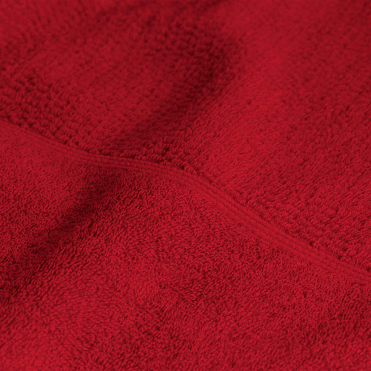 FROTTIERSET FROTTANA PEARL Rot 4-teilig  - Rot, Basics, Textil - Moeve