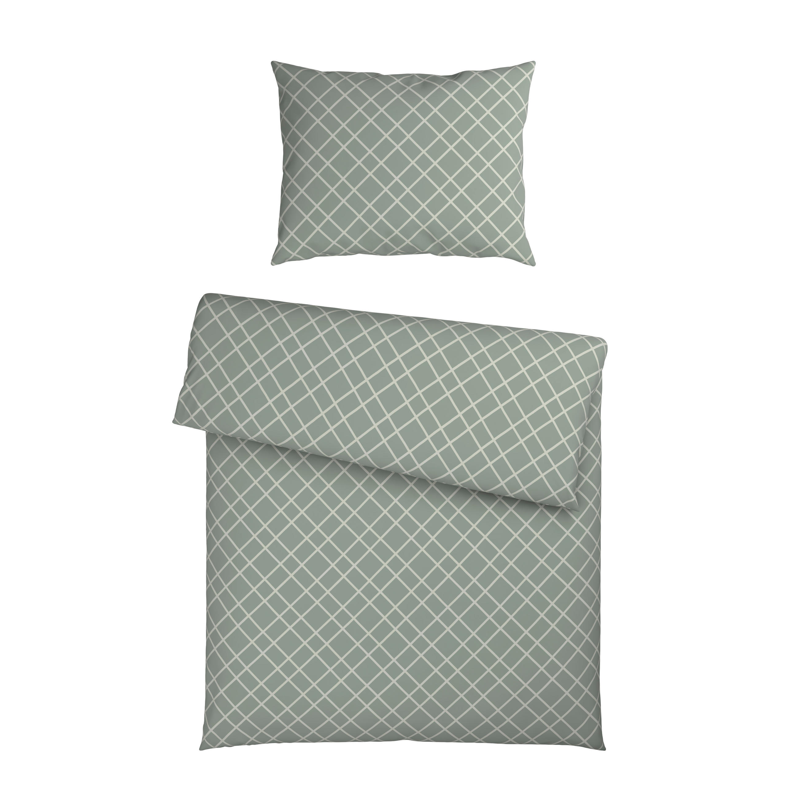 POVLEČENÍ, flanel, zelená, 140/200 cm - zelená, Konvenční, textil (140/200cm) - Esposa