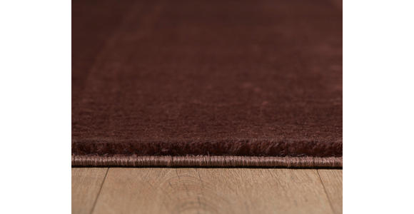 HOCHFLORTEPPICH 120/120 cm Catwalk Braun - Braun, Basics, Textil (120/120cm) - Novel