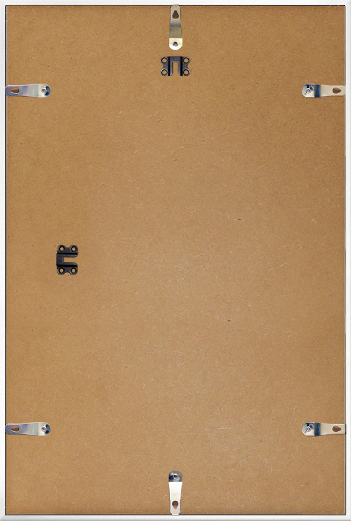 BILDERRAHMEN - Weiß Hochglanz, Basics, Papier/Holzwerkstoff (40/60/1,8cm)