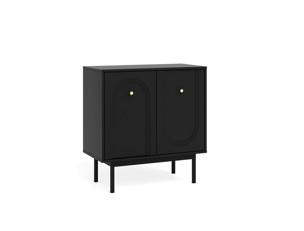 SIDEBOARD Majuro  in 79/82/39 cm  - Kaschmir/Goldfarben, LIFESTYLE, Holzwerkstoff/Metall (79/82/39cm) - MID.YOU