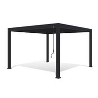 PERGOLA - Anthrazit, Basics, Metall (400/255/400cm) - Gardenson