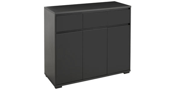 KOMMODE 120/103/48 cm in Anthrazit - Anthrazit, Design, Holzwerkstoff/Kunststoff (120/103/48cm) - Carryhome