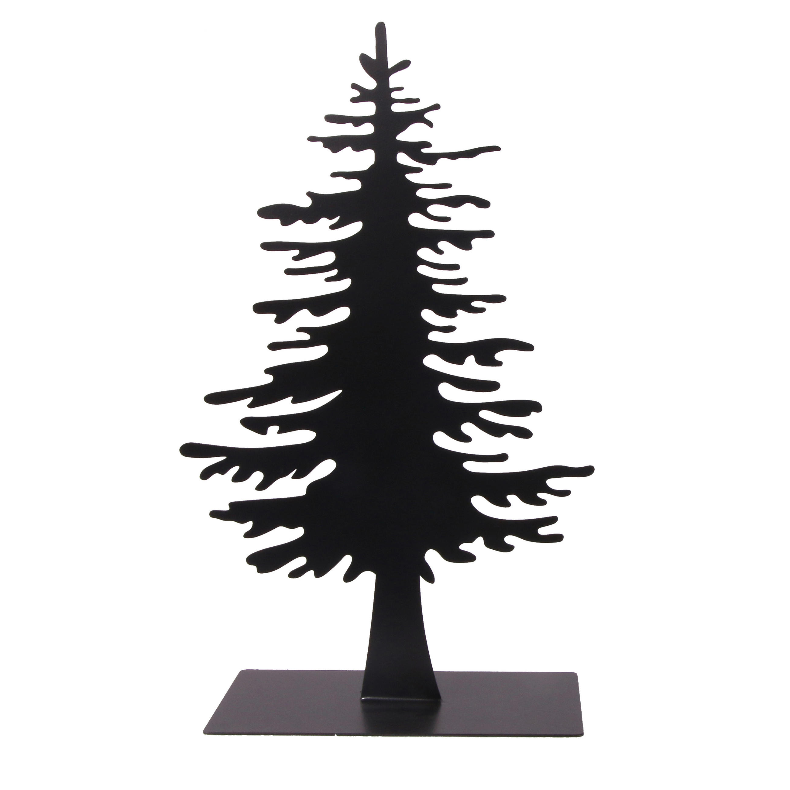 X-Mas Dekobaum Schwarz 28.5x46.5x15 cm