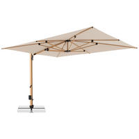 AMPELSCHIRM 400x300 cm  - Eichefarben/Naturfarben, Basics, Textil/Metall (400/300cm) - Doppler