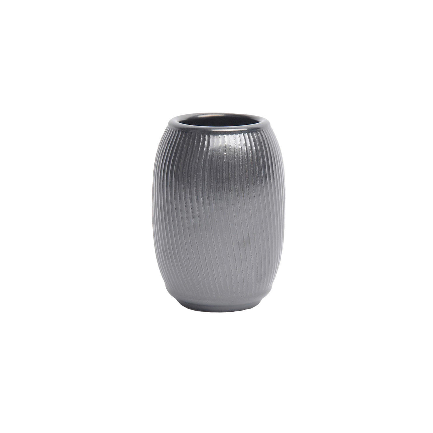 ČAŠA ZA KUPATILO  crna  keramika  - crna, Osnovno, keramika (7.7/11cm) - Homeware