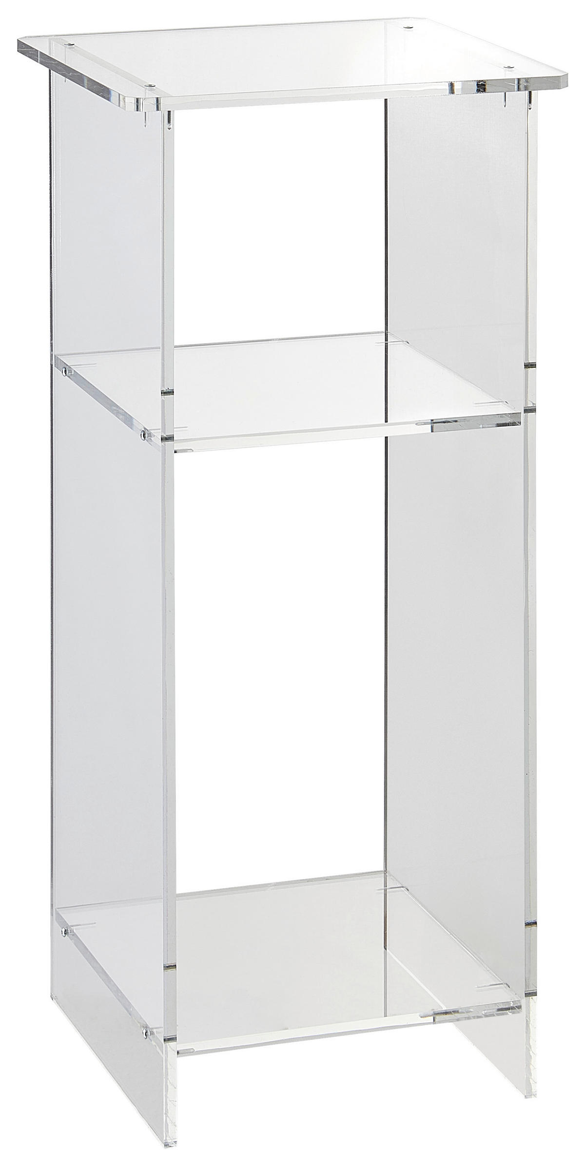 BEISTELLTISCH 33/31/72 cm Klar  - Klar, Design, Kunststoff (33/31/72cm)