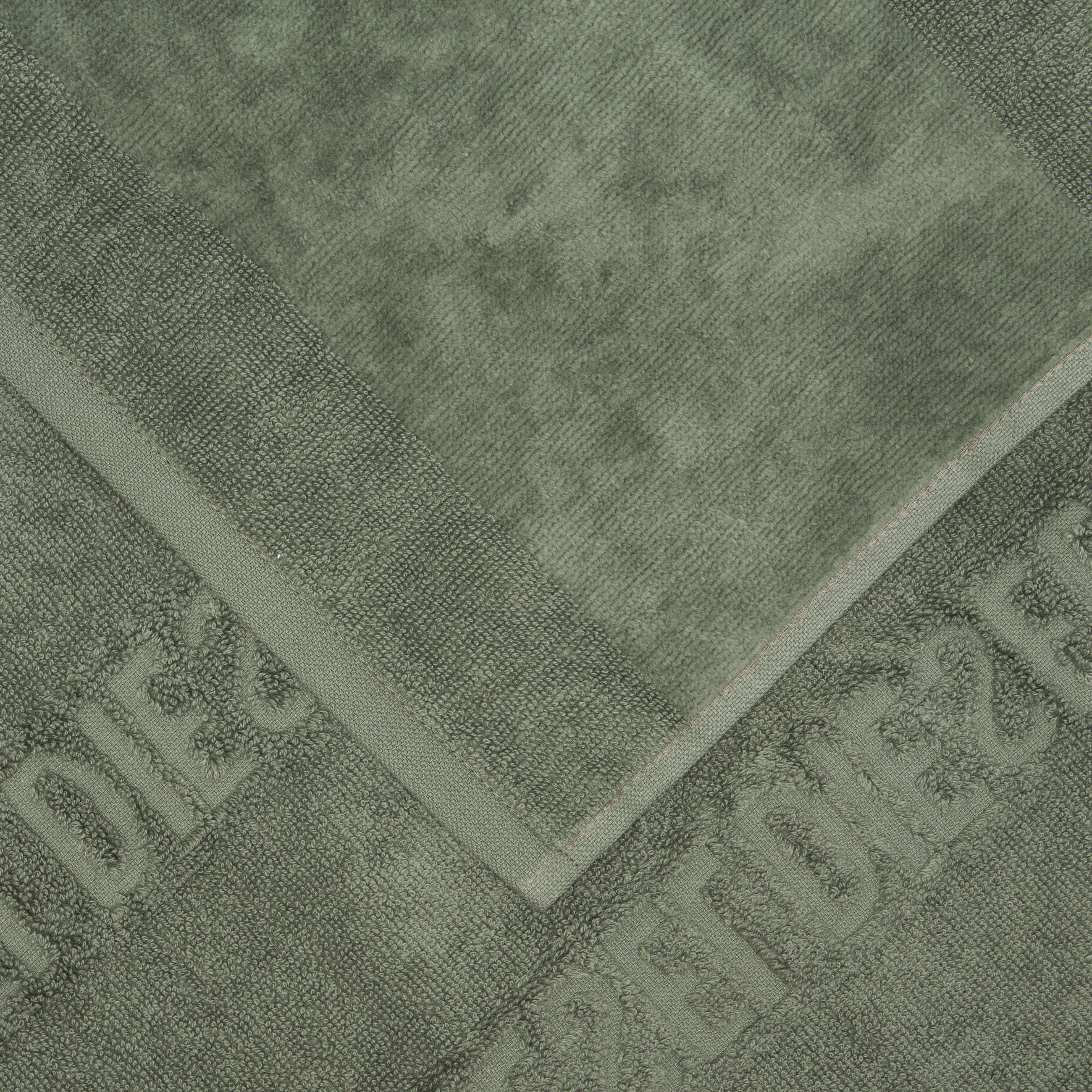 OSUŠKA NA PLÁŽ, 100/180 cm, zelená - zelená, Basics, textil (100/180cm) - Diesel
