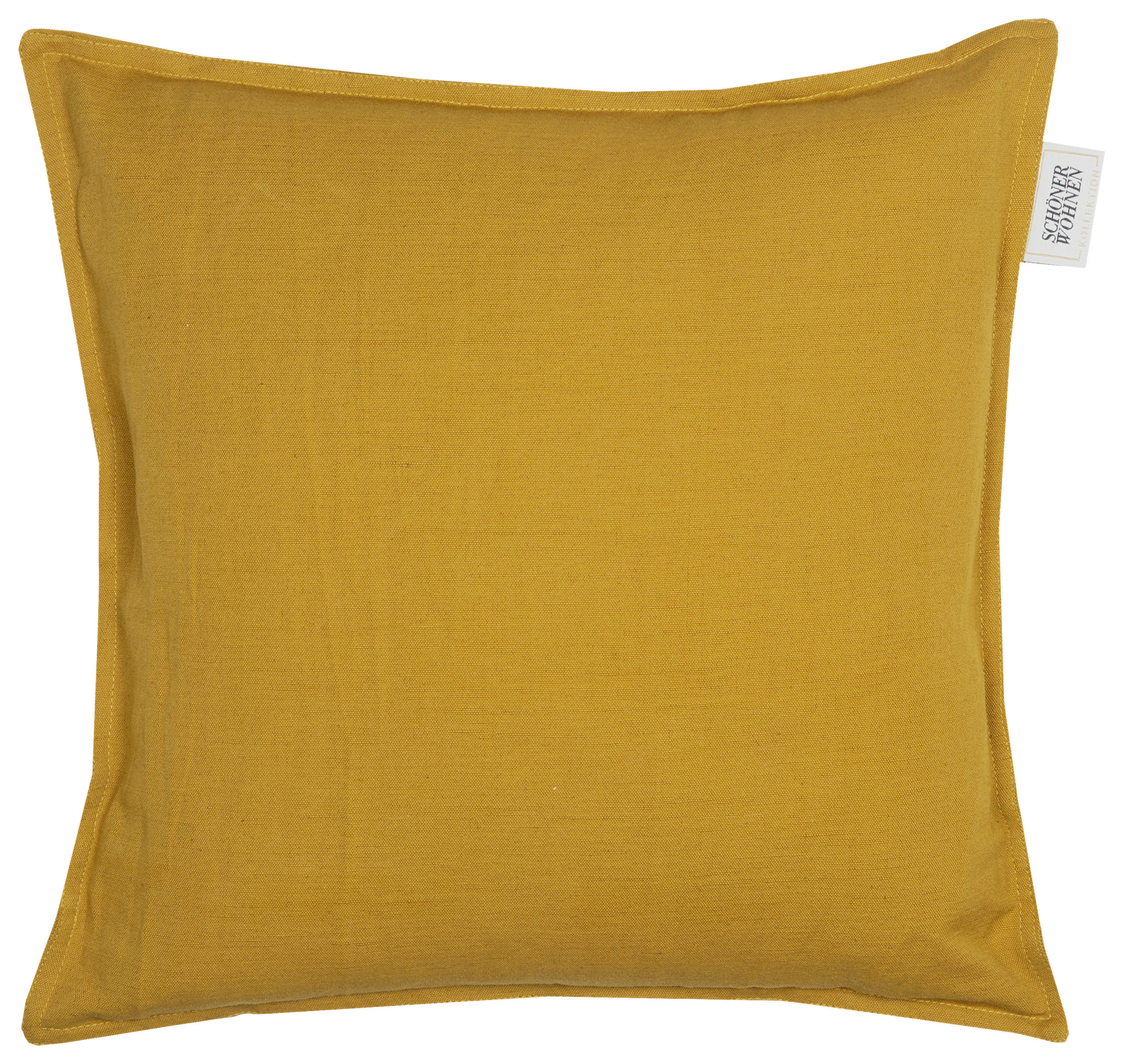KISSENHÜLLE SW-LINO 38/38 cm  - Currygelb/Gelb, Basics, Textil (38/38cm) - Schöner Wohnen