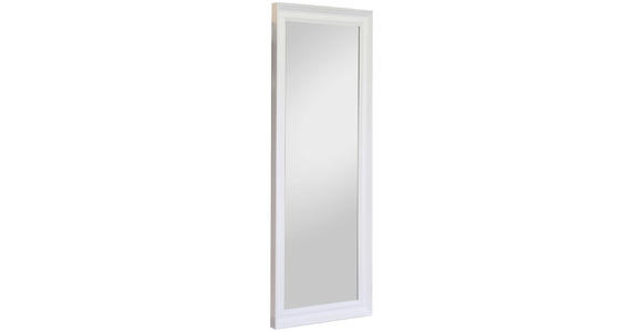 WANDSPIEGEL 78/180/4 cm in rechteckig - Weiß, ROMANTIK / LANDHAUS, Glas/Holz (78/180/4cm) - Carryhome
