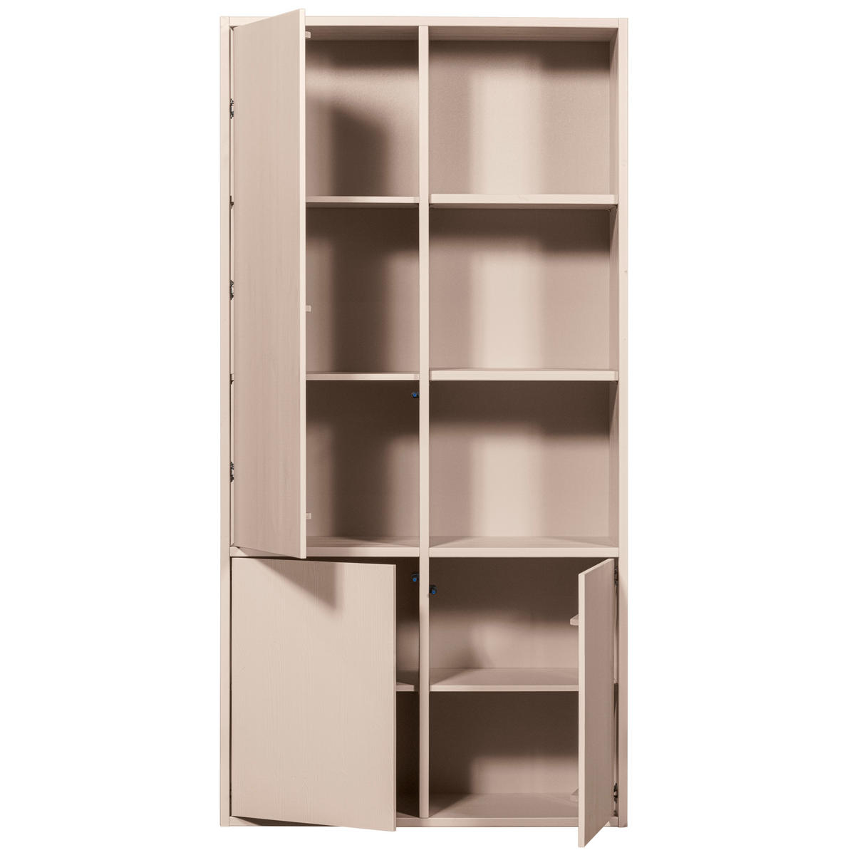 MEHRZWECKSCHRANK 100/200/40 cm  in Grauweiß  - Grauweiß, Design, Holz (100/200/40cm) - Livetastic
