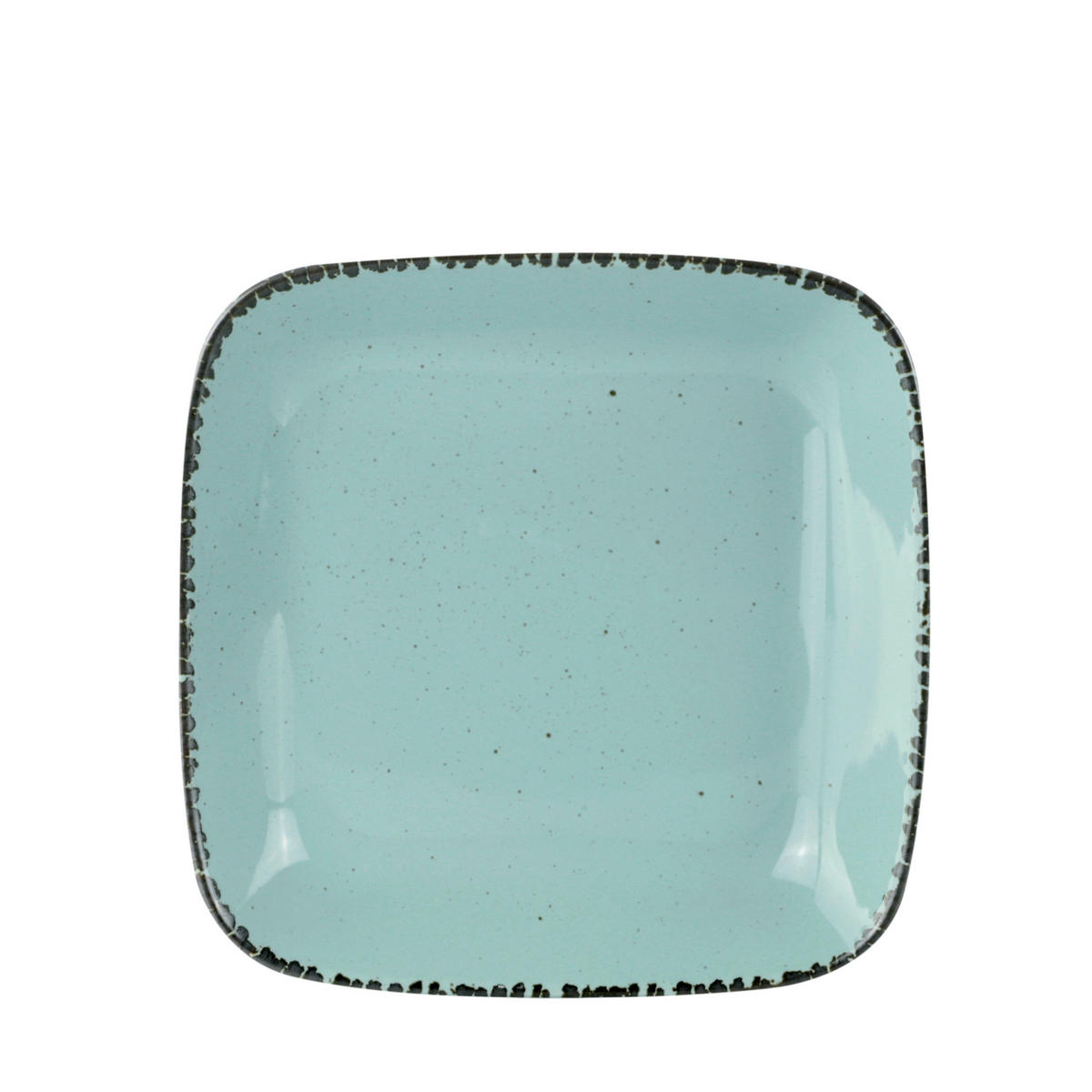 HLUBOKÝ TALÍŘ porcelán keramika 22/22 cm - tyrkysová, Lifestyle, keramika (22/22cm) - Landscape