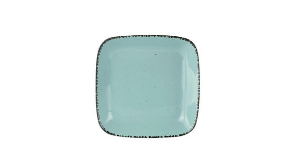SUPPENTELLER URBAN LIFE SQUARE 22/22 cm - Türkis, LIFESTYLE, Keramik (22/22cm) - Landscape