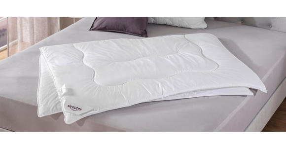 GANZJAHRESDECKE 140/220 cm  - Weiß, Basics, Textil (140/220cm) - Sleeptex