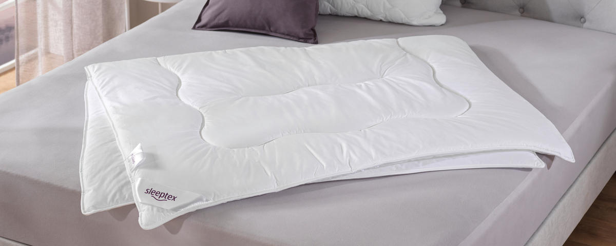 EGÉSZ ÉVES PAPLAN 140/200 cm  - fehér, Basics, textil (140/200cm) - Sleeptex