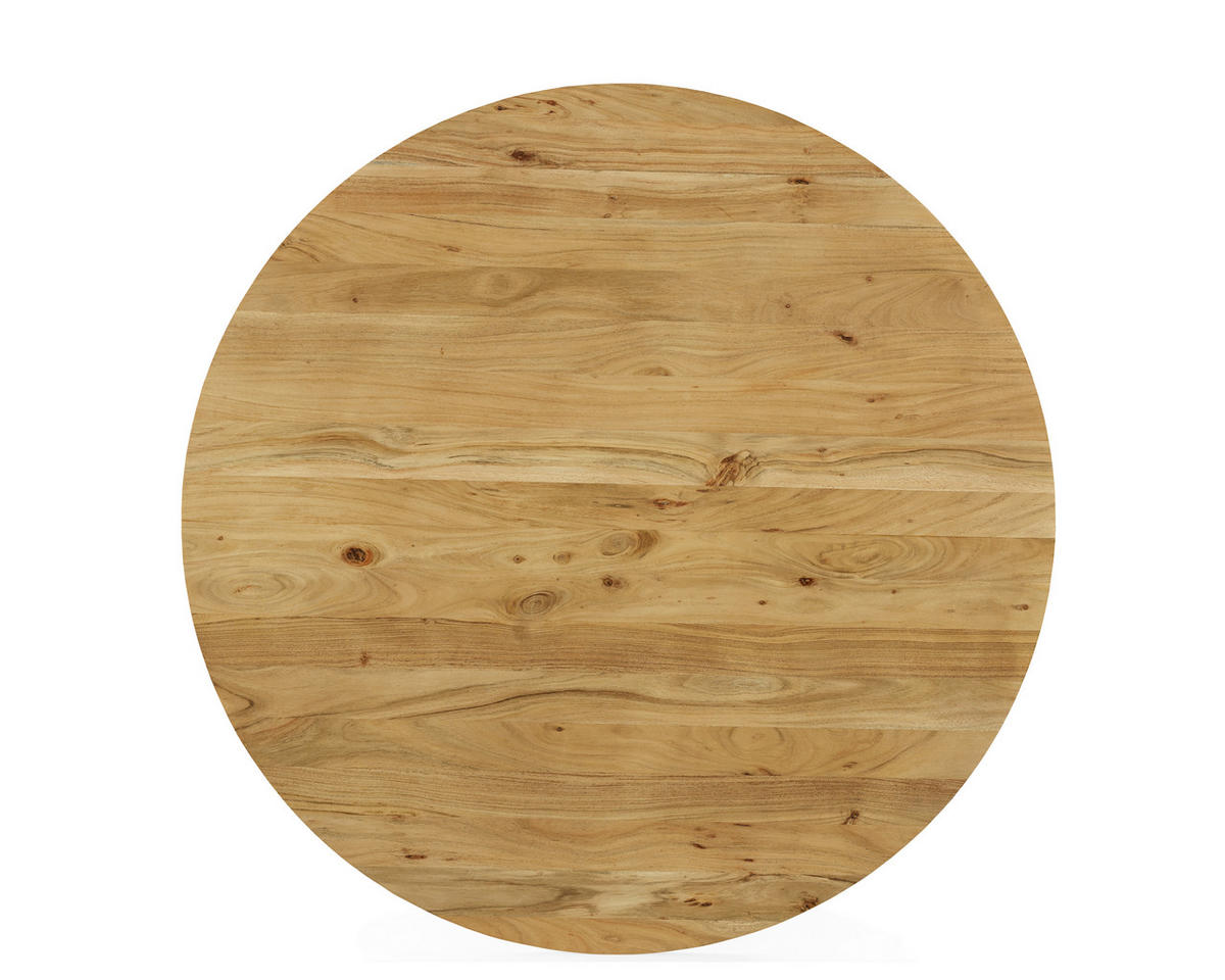 ESSTISCH in Holz 130/130/76 cm  - Akaziefarben, Design, Holz (130/130/76cm) - Landscape
