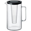 SKLENĚNÝ DŽBÁN  2,5 l  - černá/průhledné, Basics, plast/sklo (2,5cm) - Bohemia