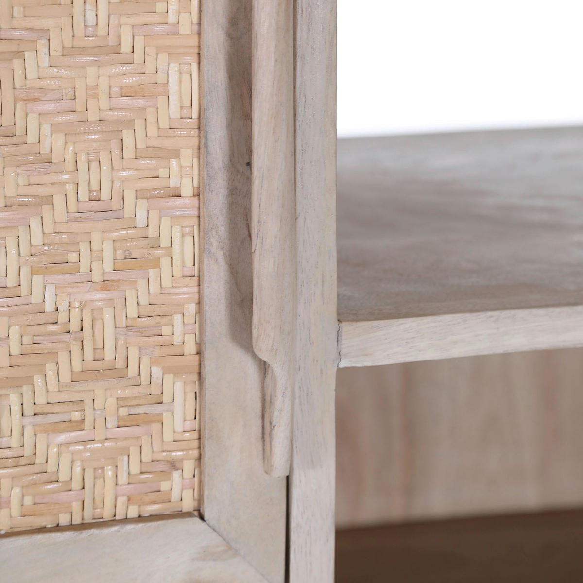HIGHBOARD  in 80/146/37 cm  - Goldfarben/Naturfarben, Natur, Holz/Metall (80/146/37cm)