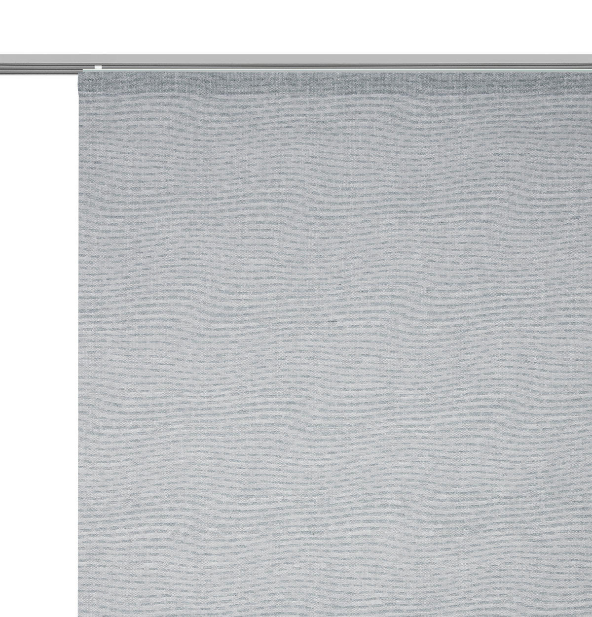 FLÄCHENVORHANG   halbtransparent  60/255 cm   - Silberfarben, Design, Textil (60/255cm) - Novel