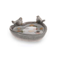 VOGELBAD - Grau, LIFESTYLE, Stein (34/34/15cm)
