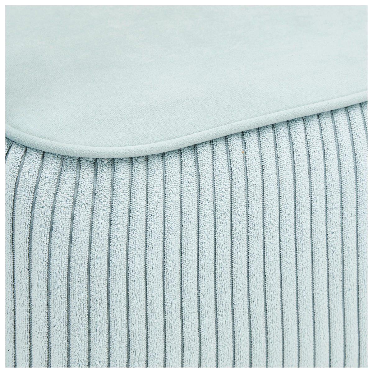 BÄDDSOFFA i manchester, sammet mintgrön  - mintgrön/svart, Modern, trä/textil (232/96/112cm) - MID.YOU
