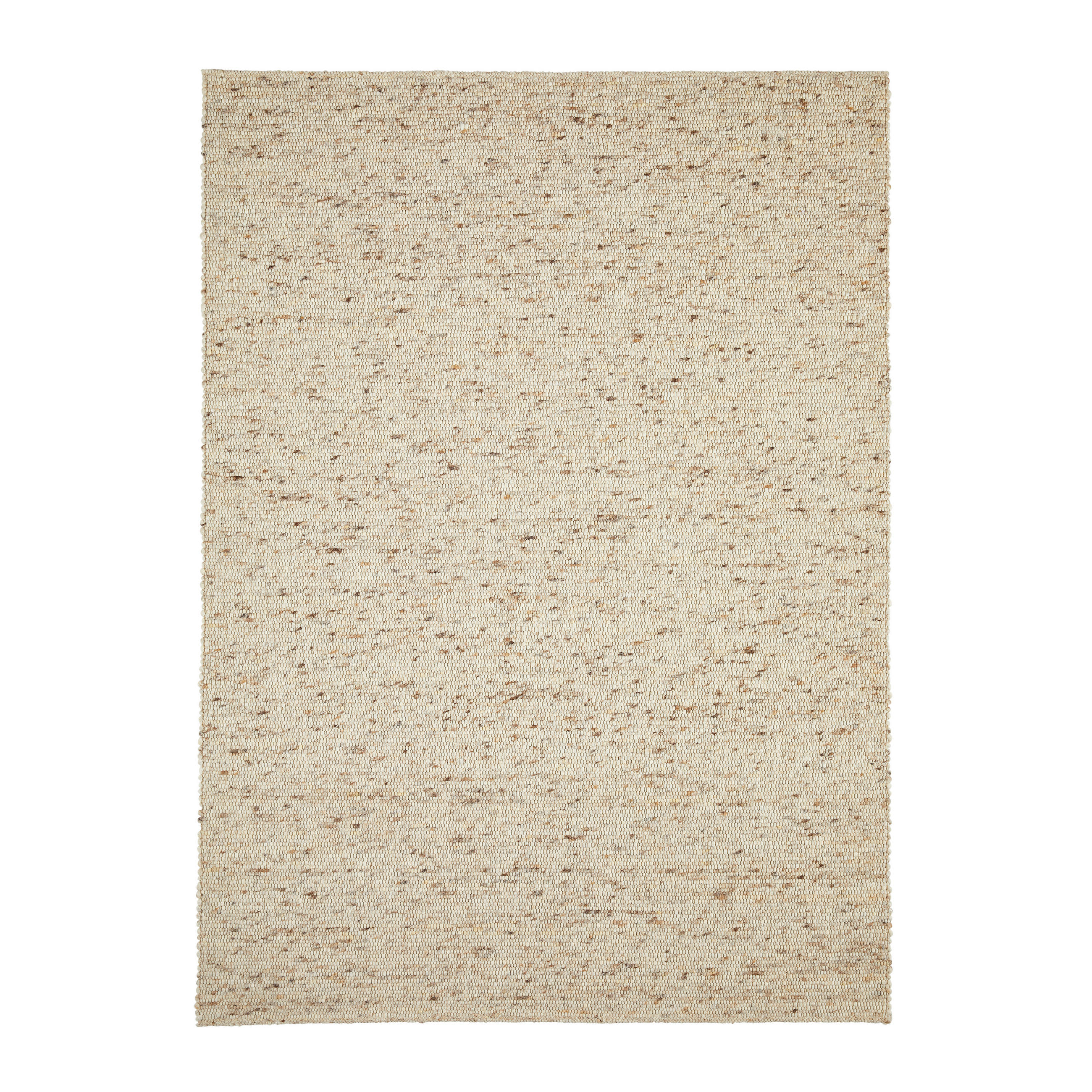 Linea Natura Handwebteppich Beige 90x160 cm