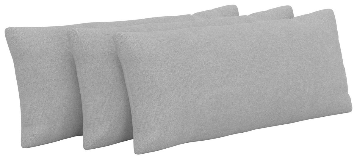 NIERENKISSEN  - Grau, KONVENTIONELL, Textil (65/25cm) - Sit & More
