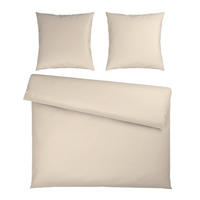 BETTWÄSCHE Flachgewebe 200/200 cm  - Beige, Basics, Textil (200/200cm) - Dieter Knoll