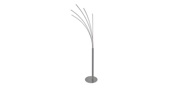 LED-STEHLEUCHTE 62/190/52 cm - Chromfarben, Design, Metall (62/190/52cm) - Ambiente