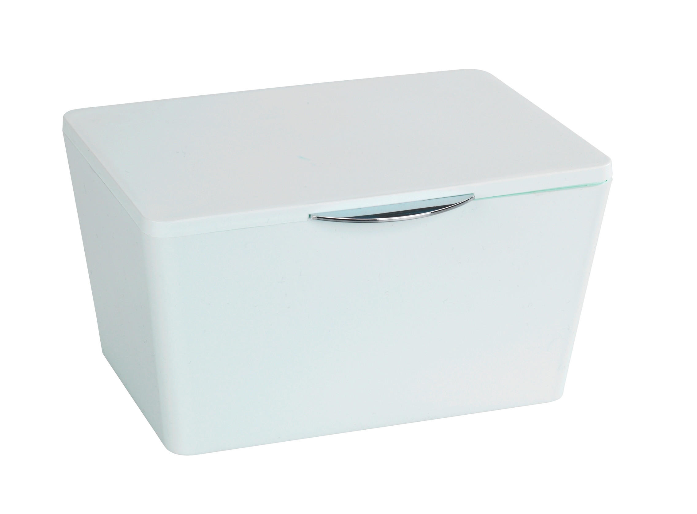 BOX MIT DECKEL - Weiß, Basics, Kunststoff (19/10/15,5cm) - Wenko