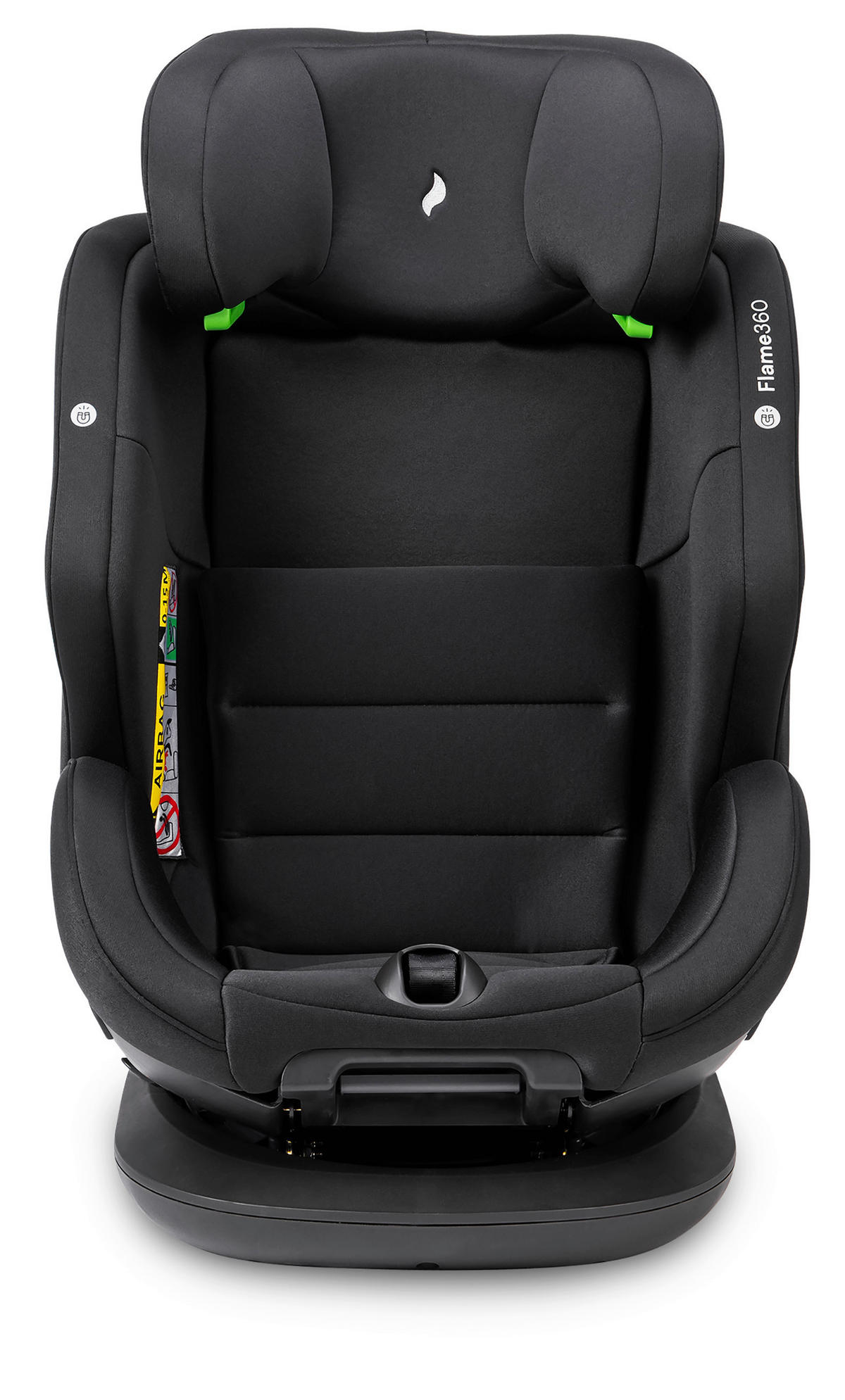 REBOARDER-KINDERSITZ FLAME360 ISOFIX  - Schwarz, Basics, Kunststoff/Textil (44/58/48cm) - Osann