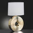 LAMPA STOLNÍ - bílá/barvy zlata, Konvenční, textil/keramika (54cm) LAMPA STOLNÍ - bílá/barvy zlata, Konvenční, textil/keramika (54cm)