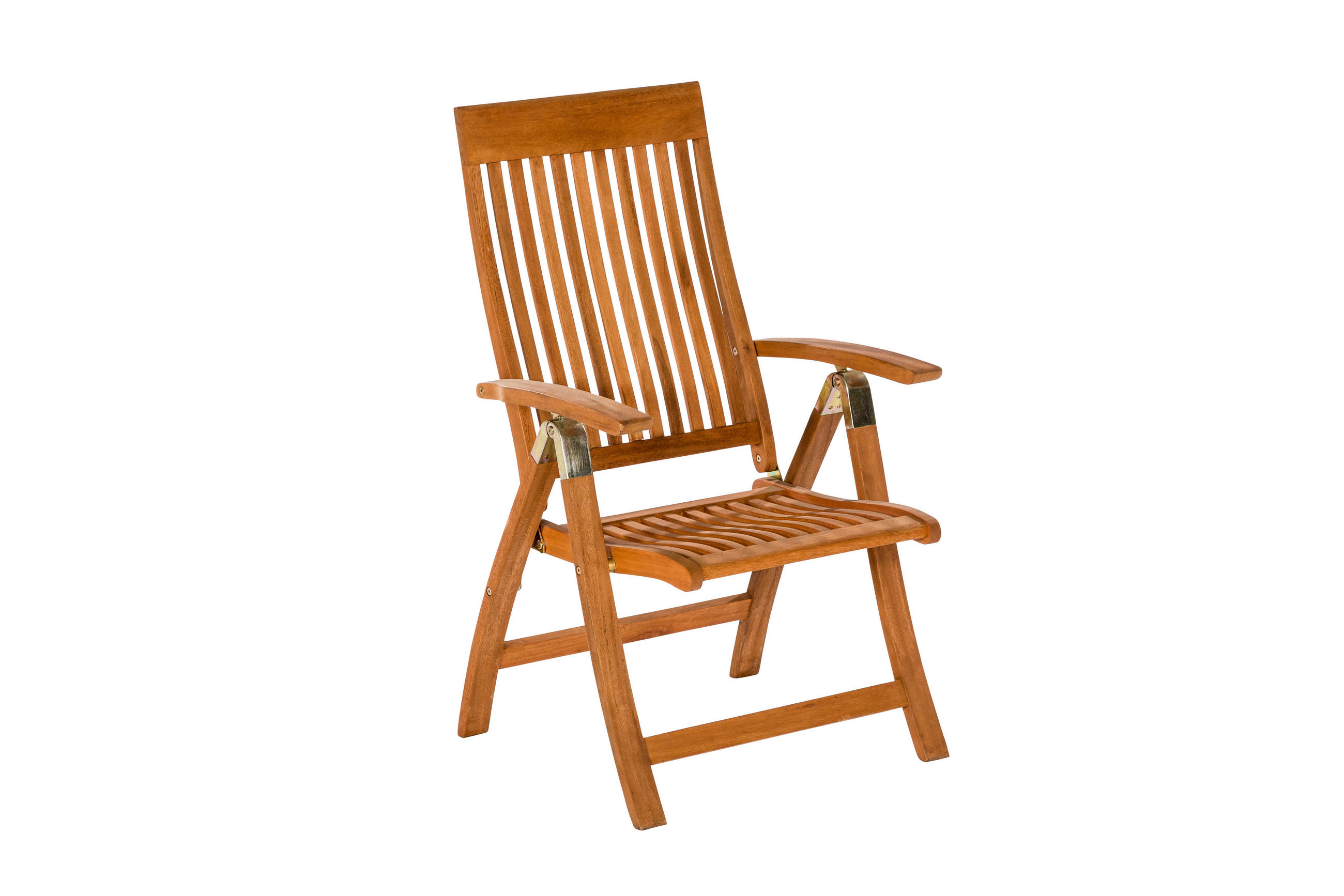 GARTENKLAPPSESSEL in Holz Naturfarben  - Naturfarben, ROMANTIK / LANDHAUS, Holz (62/110/63cm) - Gardenson