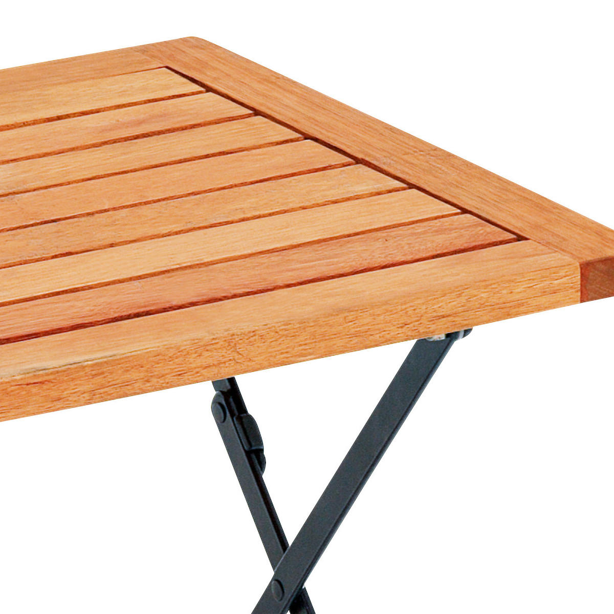GARTENHOCKER  - Schwarz/Naturfarben, ROMANTIK / LANDHAUS, Holz/Metall (45/43,5/45cm) - Gardenson