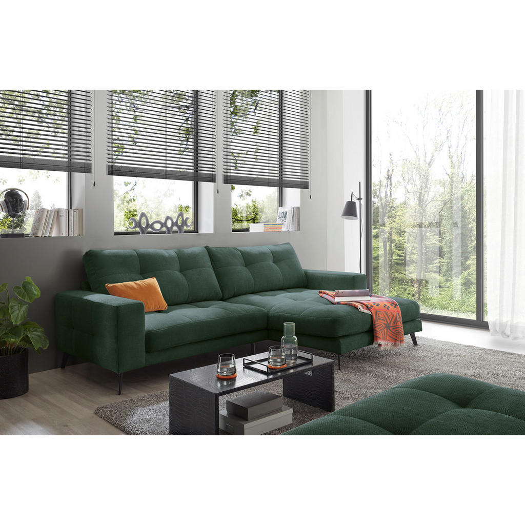 Livetastic ROHOVÁ SEDAČKA, textil, tmavozelená