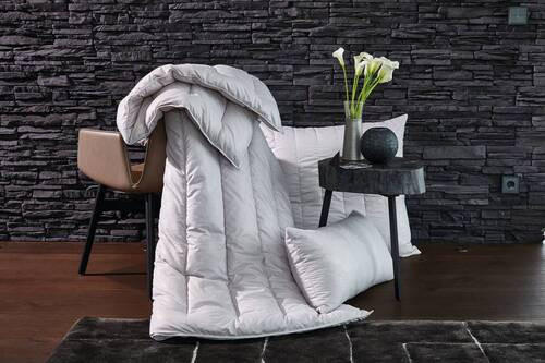KOPFKISSEN  Cosy  40/80 cm       - Hellgrau, Basics, Textil (40/80cm) - Centa-Star