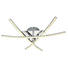 LED-DECKENLEUCHTE - Chromfarben, Design, Metall (51/10,5cm) - Novel LED-DECKENLEUCHTE - Chromfarben, Design, Metall (51/10,5cm) - Novel