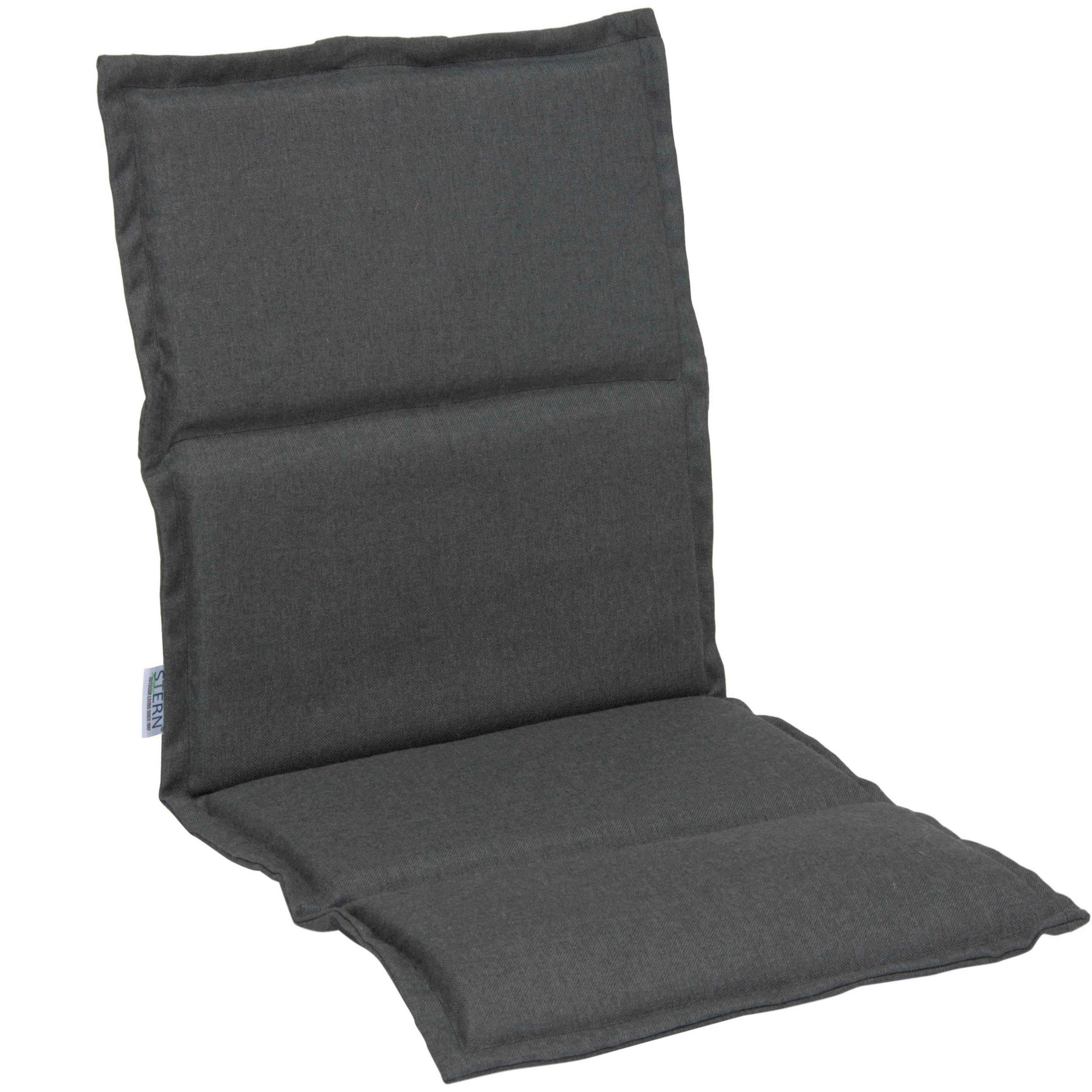 SESSELAUFLAGE  - Schieferfarben, Basics, Textil (115/50cm) - Stern