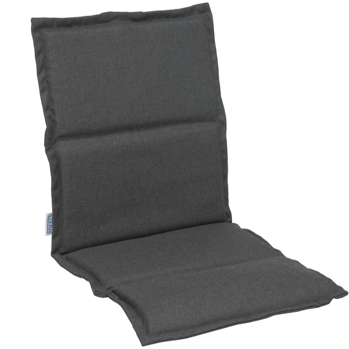 SESSELAUFLAGE  - Schieferfarben, Basics, Textil (115/50cm) - Stern