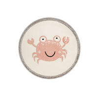 KINDERTEPPICH 80 cm Crab  - Beige/Rosa, Trend, Textil (80cm) - Esprit