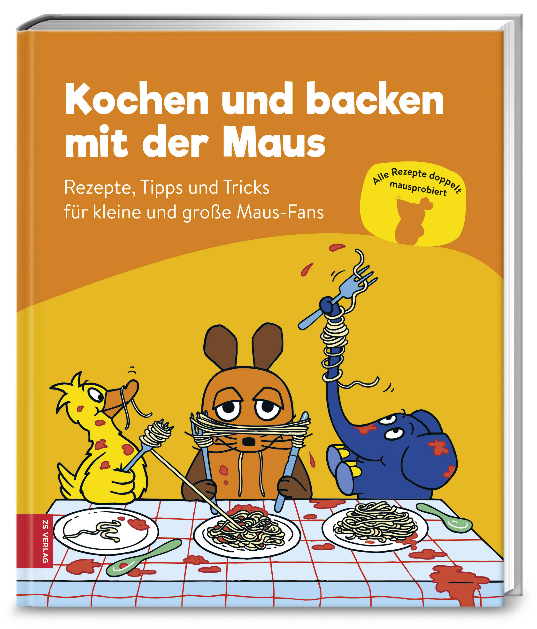 KOCHBUCH Kochen und backen mit der Maus  - Basics, Papier (19,3/22,1/2,00cm)