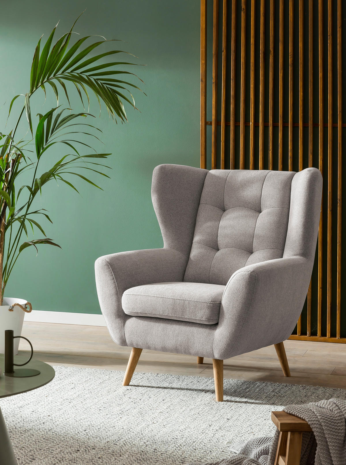 KRESLO, drevo, textil, kompozitné drevo, béžová - farba duba/béžová, Design, drevo/kompozitné drevo (91/102/90cm) - Niels Andersson