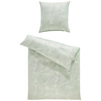 BETTWÄSCHE KENO Satin 135/200 cm  - Grün, Basics, Textil (135/200cm) - Estella