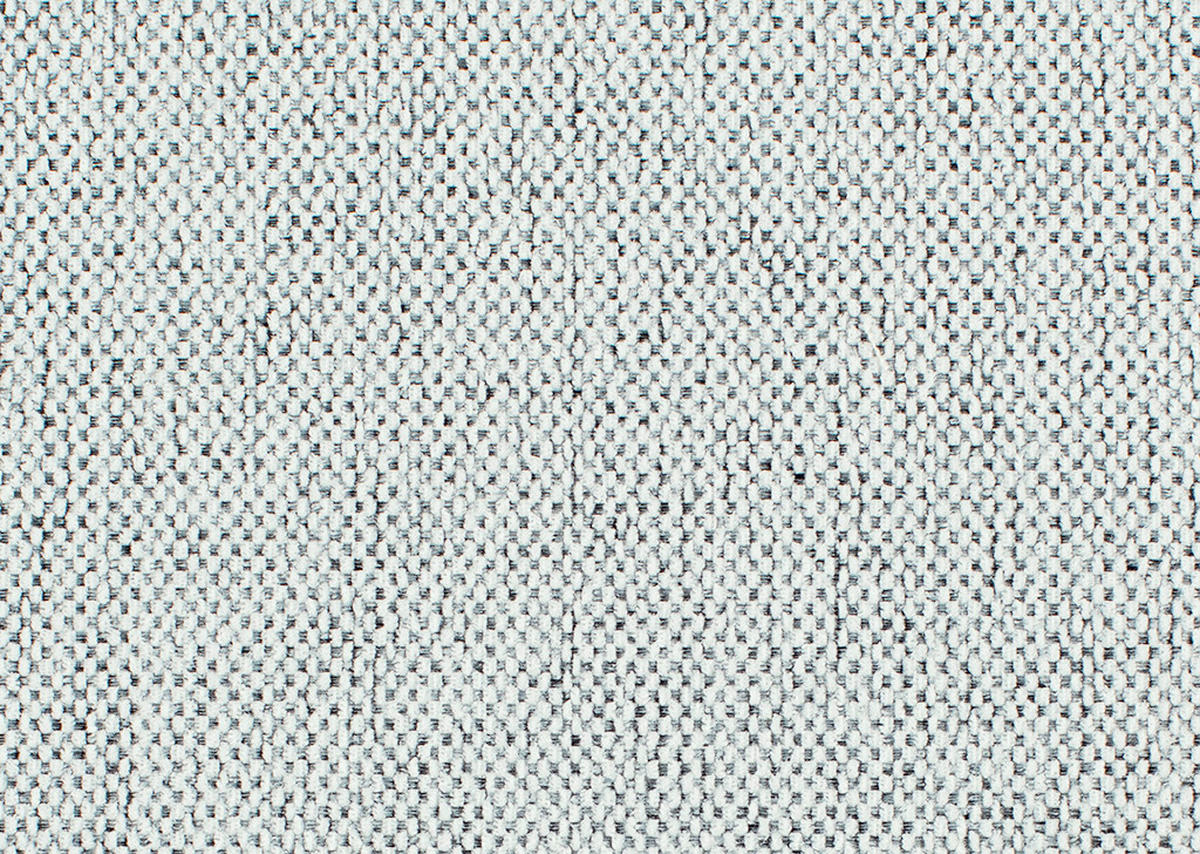 ECKSOFA Hellgrau Webstoff Rücken echt  - Hellgrau/Schwarz, Design, Kunststoff/Textil (171/290cm) - home24